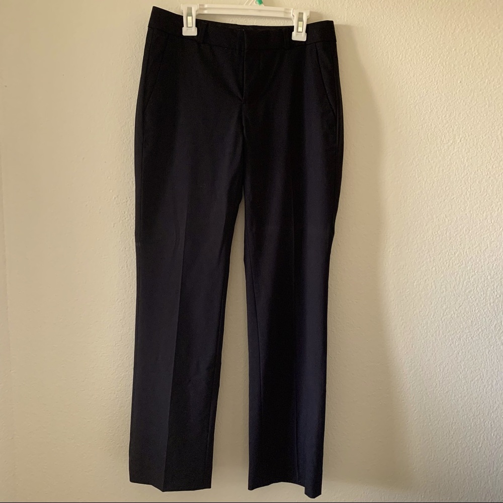 Banana Republic, Sloan straight leg dress pants, black, size 0